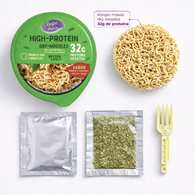 O que vem em cada cup proteico?