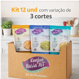 MIx 12 Embalagens - Arroz/Cabelo de Anjo/Linguine