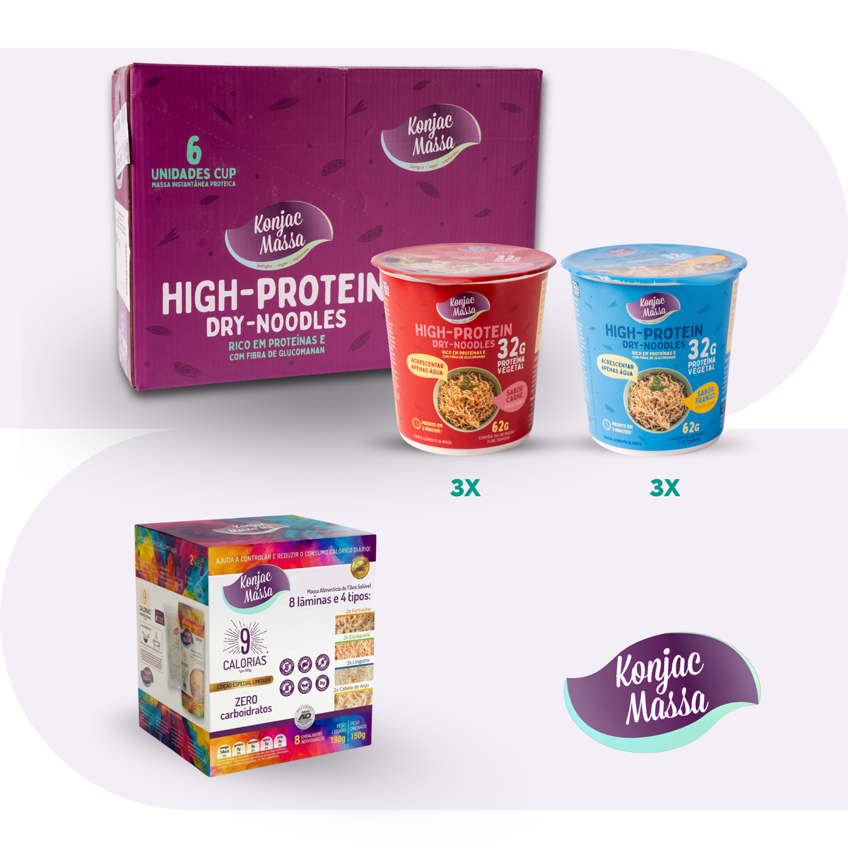 Kit Low Carb e Proteico Para Semana