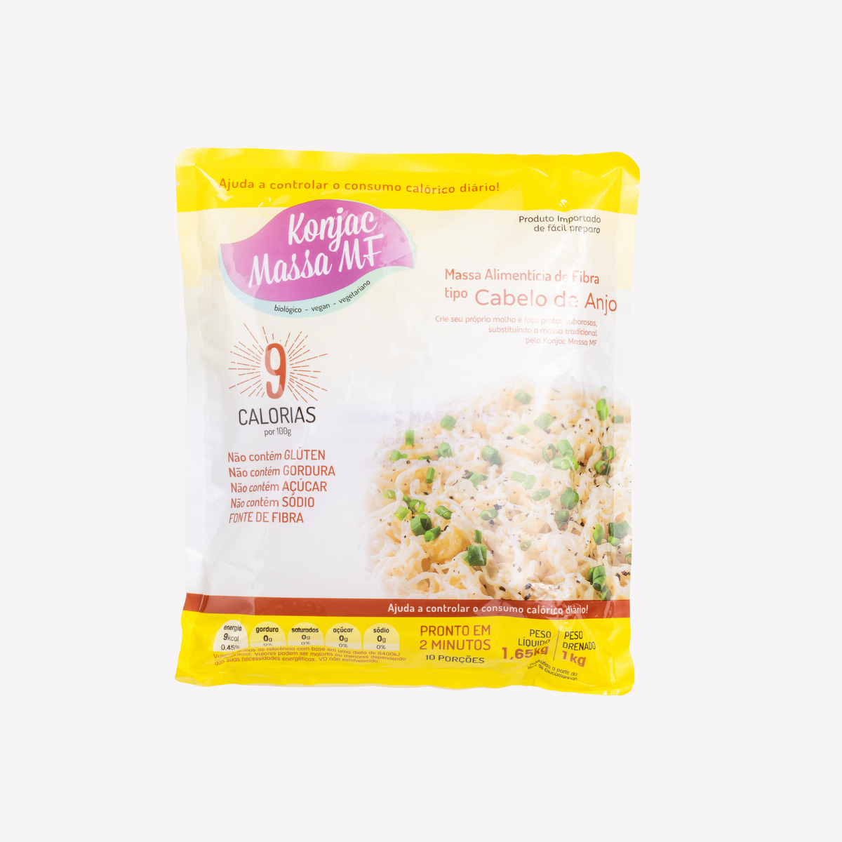 Konjac Massa® Tipo Cabelo de Anjo 1 Kg