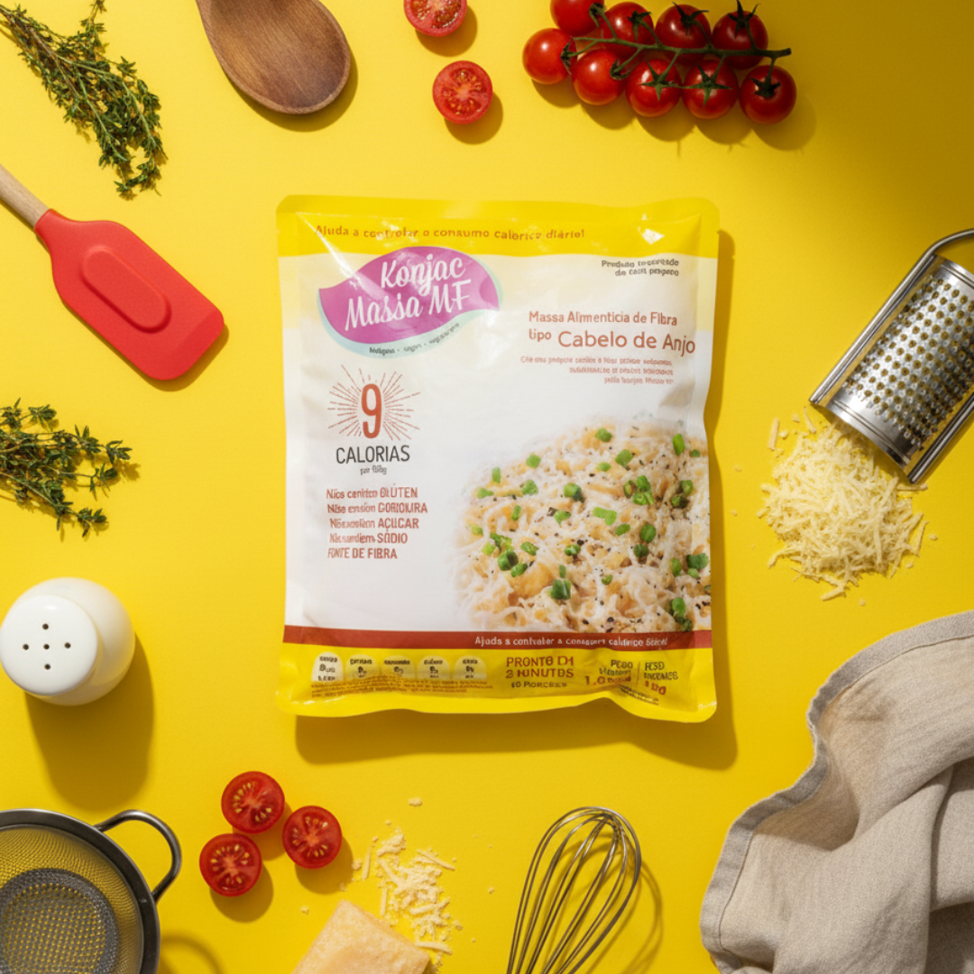 Cabelo de Anjo Konjac Massa MF 1 Kg Cetogênico