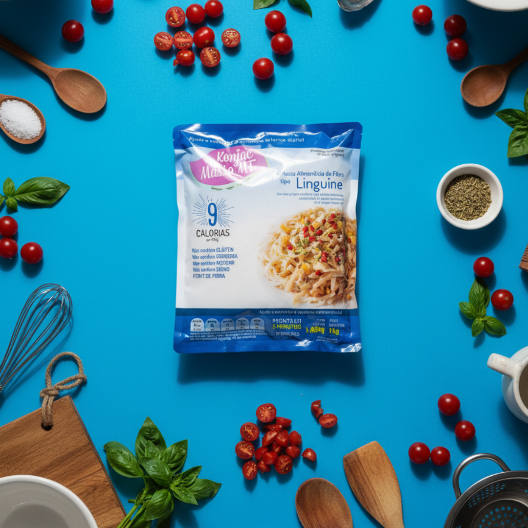Linguine Konjac Massa MF 1 Kg Hipocalórica