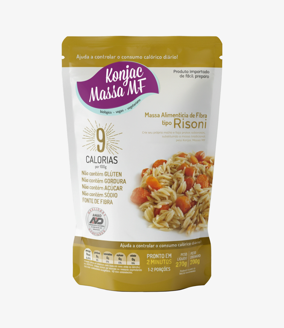 Konjac Massa® Tipo Risoni
