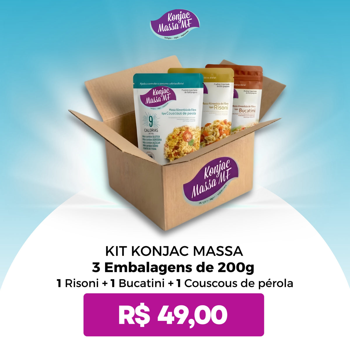 Trio Konjac Massa
