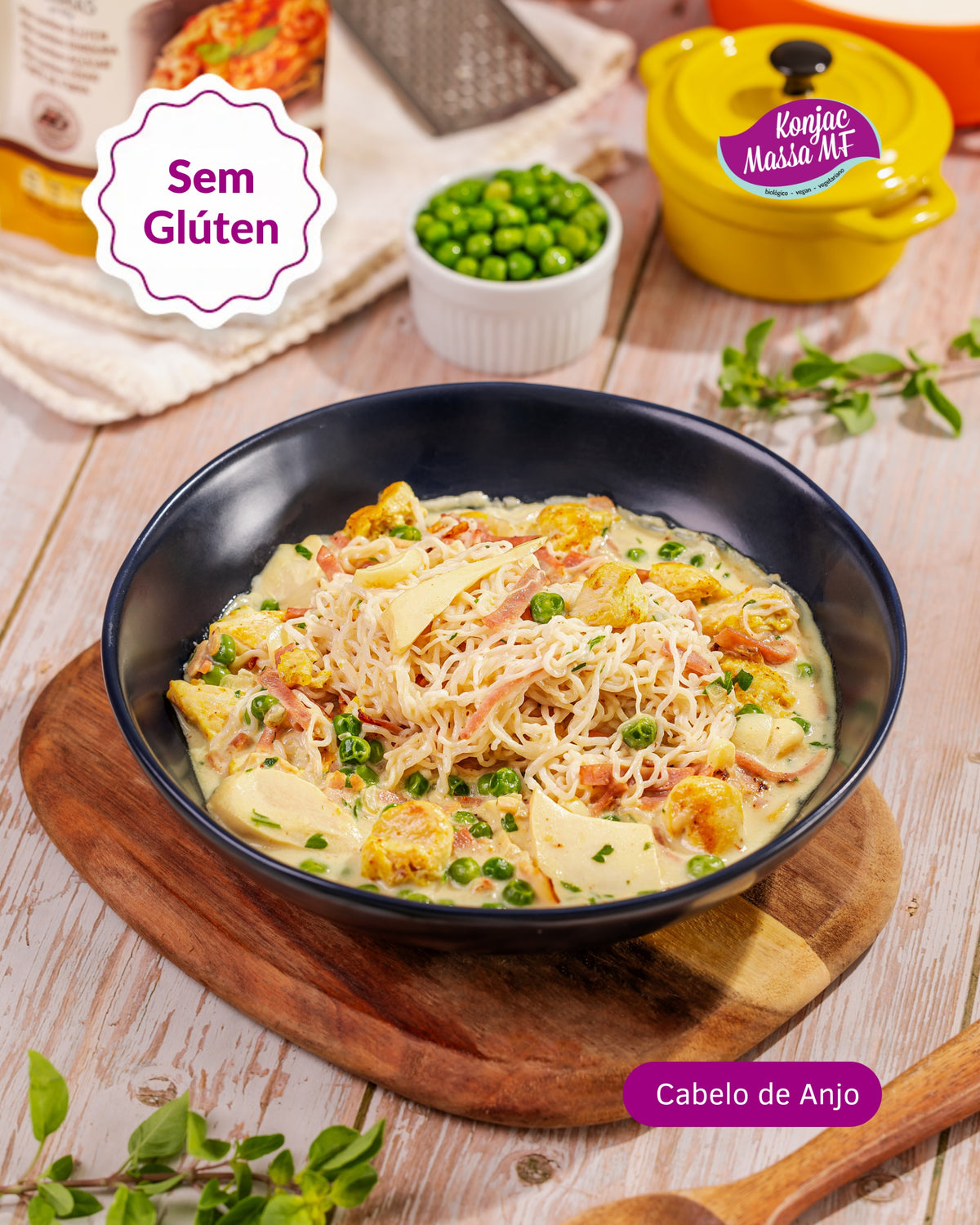 Konjac Massa® Box Mix 8 Unidades - 4 Cortes