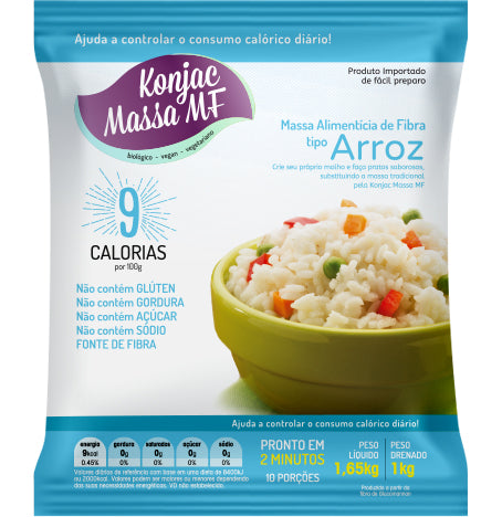 Konjac Massa® Tipo Arroz 1Kg